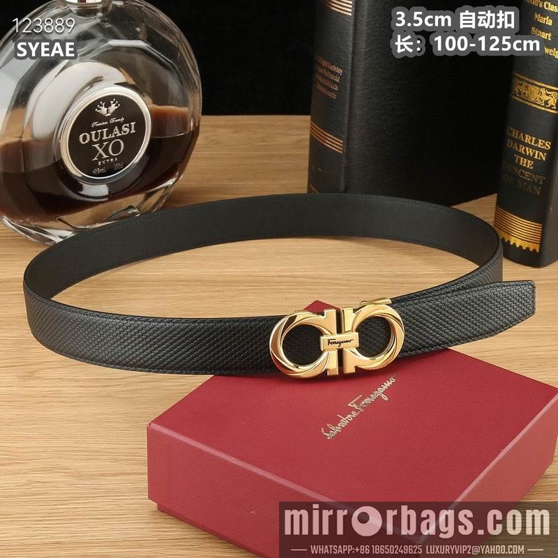Ferragamo belt 35mmX100-125cm 8L09