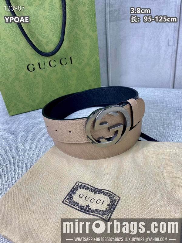 Gucci belt 38mmX95-125cm 8L10