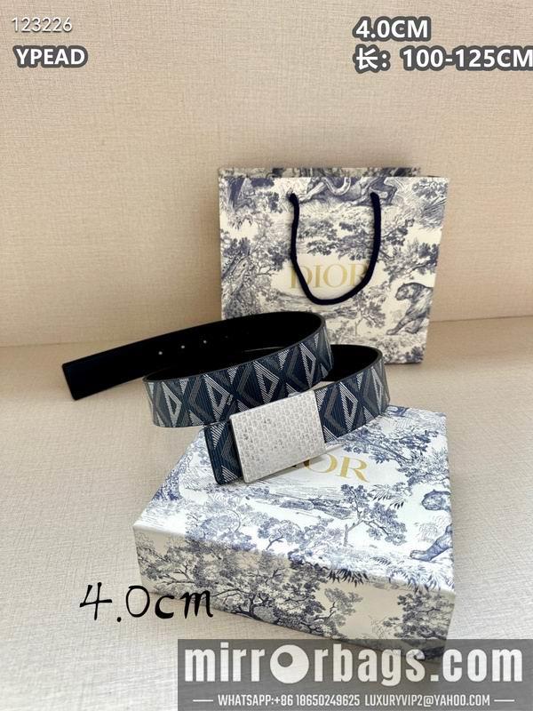 Dior belt 40mmX95-125cm 8L06