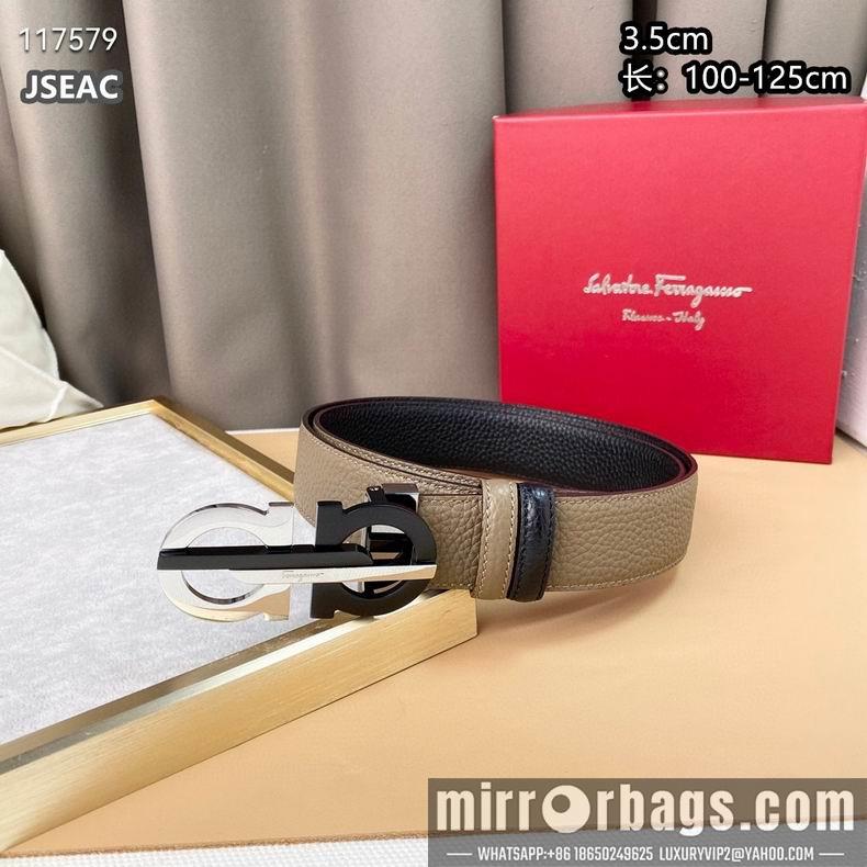 Ferragamo belt 35mmX100-125cm 8L06
