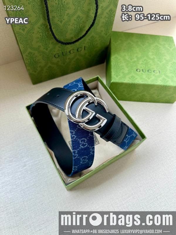 Gucci belt 38mmX95-125cm 8L11