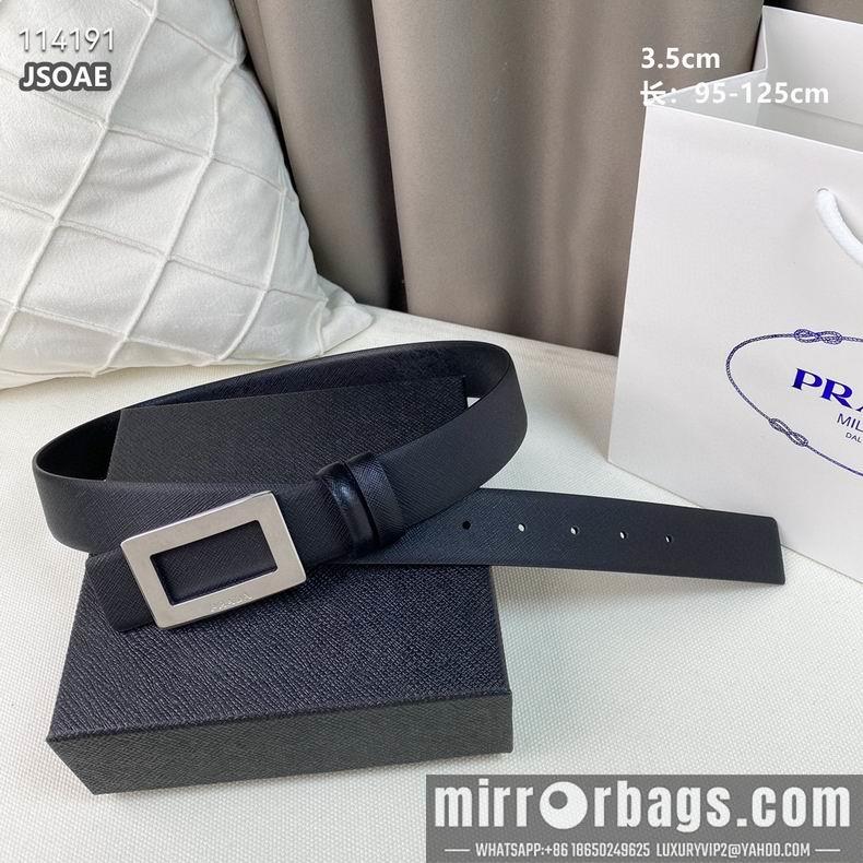 Prada belt 35mmX95-125CM 8L21