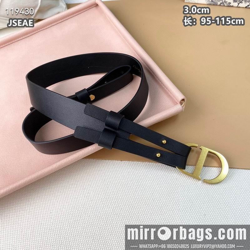 Dior belt 30mmX95-125cm 8L040802