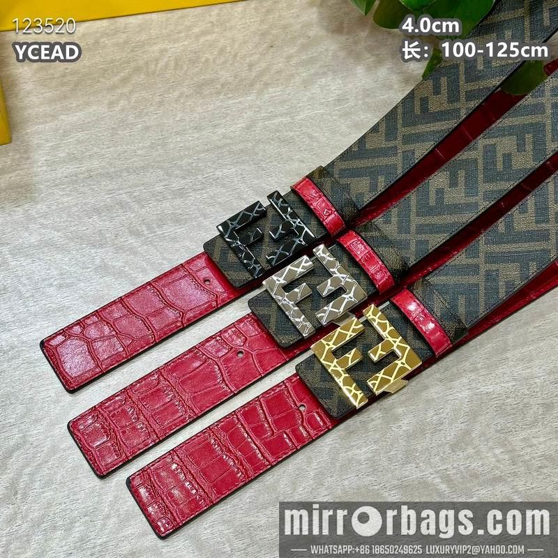 Fendi belt 40mmX100-125cm 8L57
