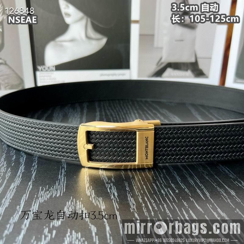 Montlanc belt 35mmX105-125cm 8L63