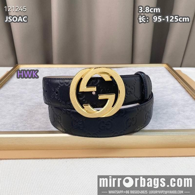 Gucci belt 38mmX95-125cm 8L18