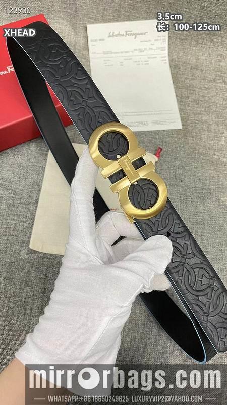 Ferragamo belt 35mmX100-125cm 8L35