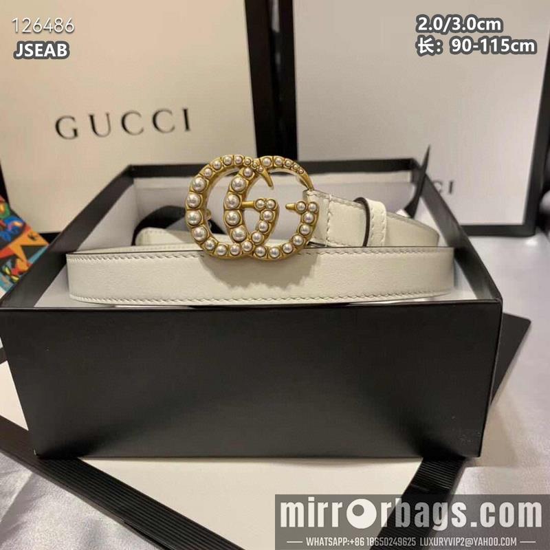 Gucci belt 20mm 30mmX90-115cm 8L07