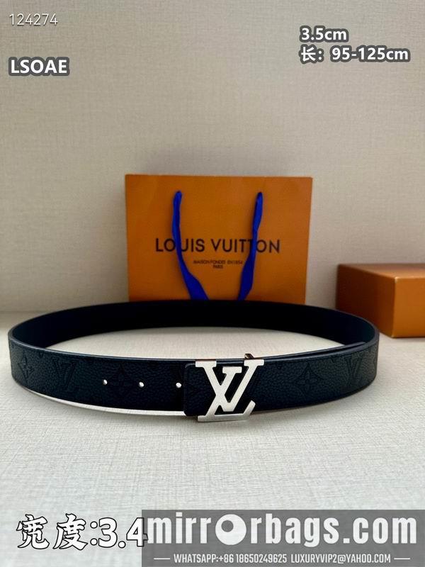 LV belt 35mmX95-125cm 8L08