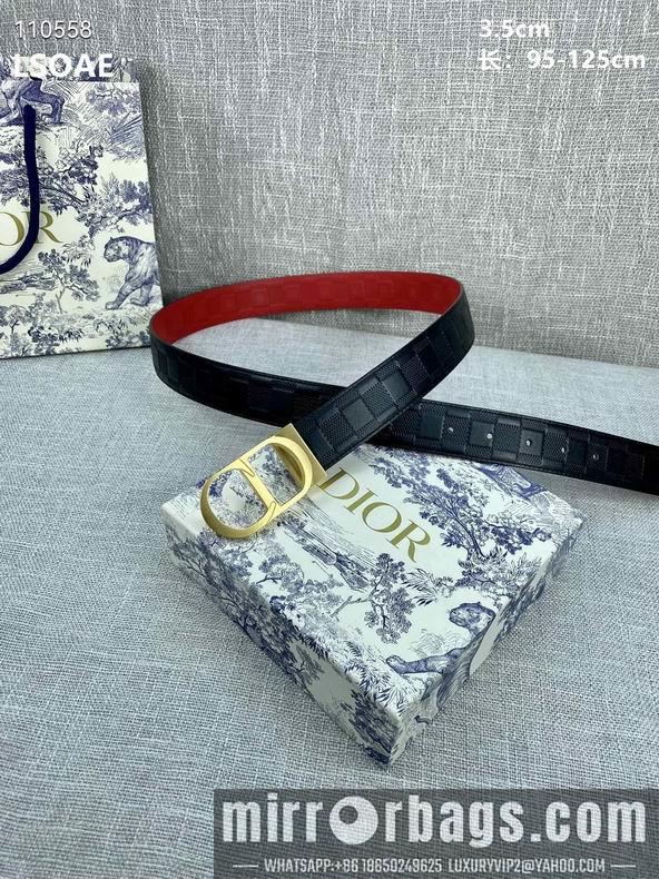 Dior Belt 35mm 95-125cm 8L08