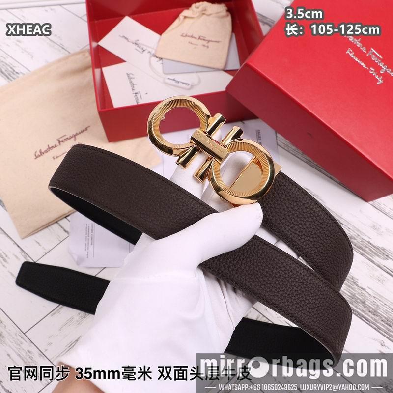 Ferragamo belt 35mmX105-125cm 8L131