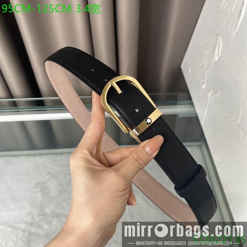 Montblanc Belt 34mmX95-125CM 7D35
