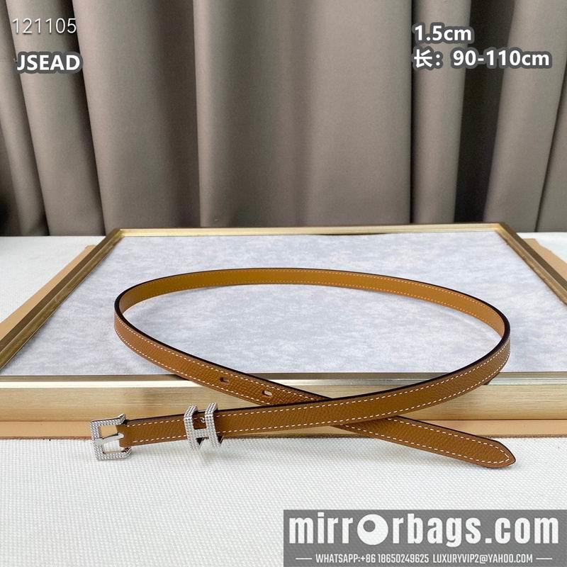 Hermes belt 15mmX90-110cm 8L01