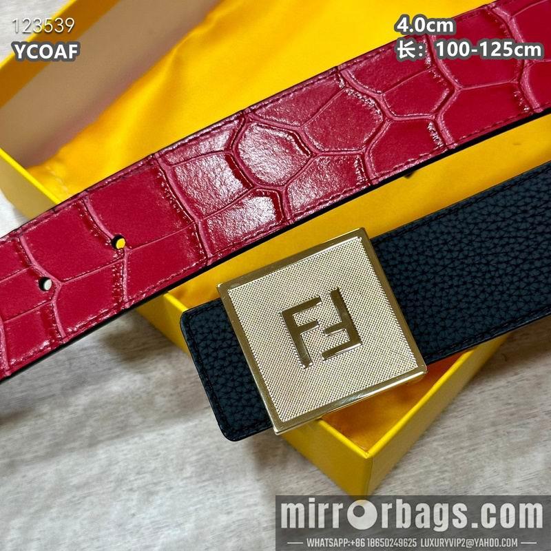 Fendi belt 40mmX100-125cm 8L30