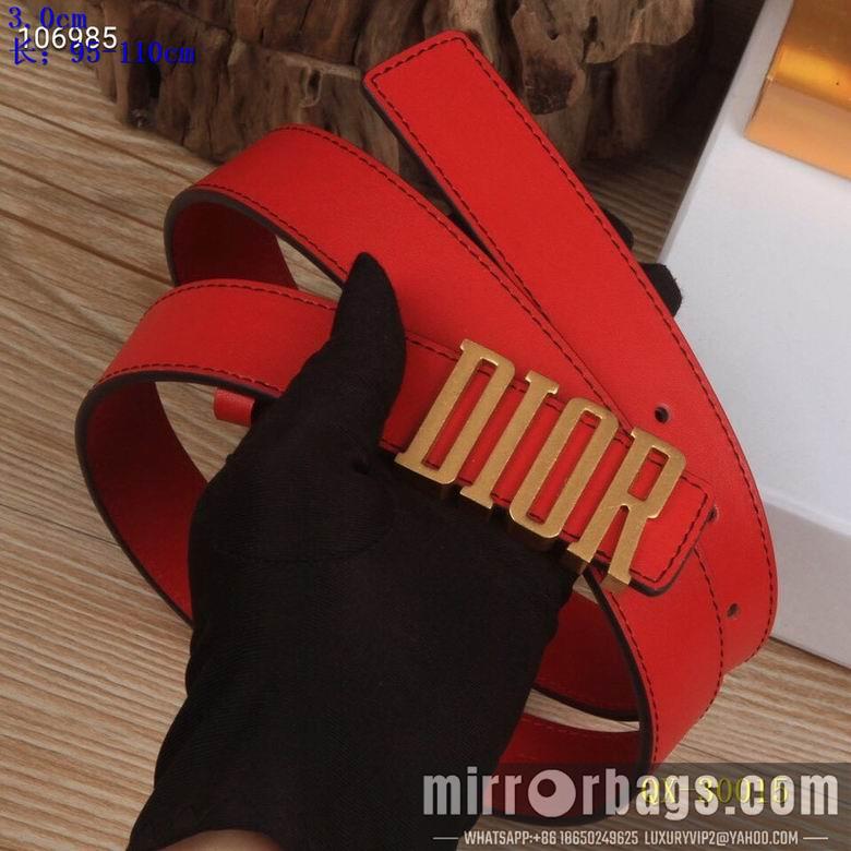 Dior Belt 30mm 95-110cm 8L04