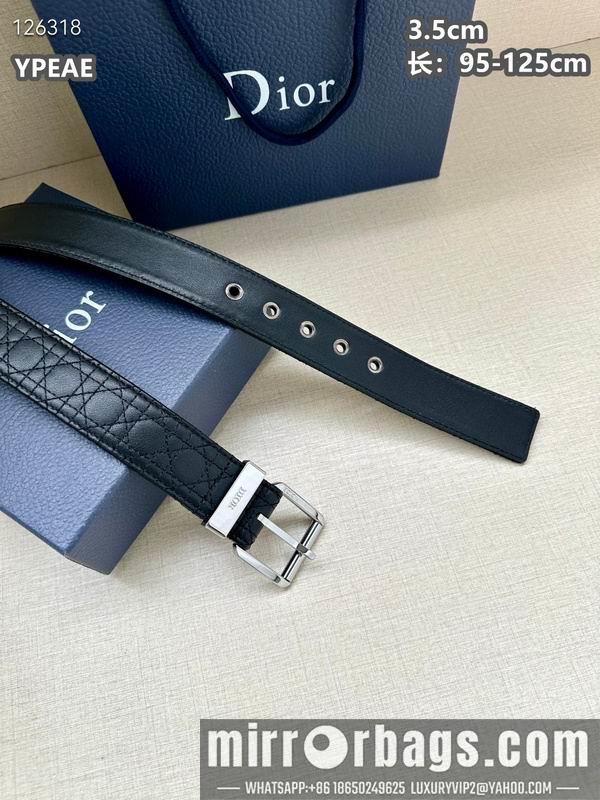 Dior belt 35mmX95-125cm 8L15