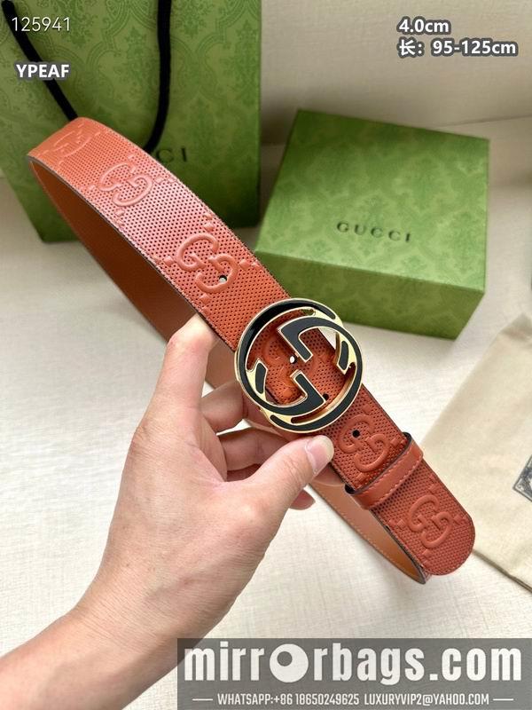 Gucci belt 40mmX95-125cm 8L75