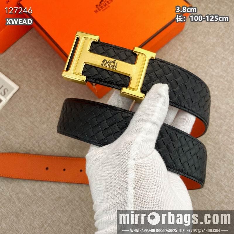 Hermes belt 38mmX100-125cm 8L56