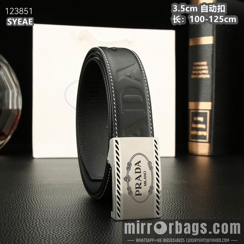 Prada belt 35mmX100-125cm 8L57