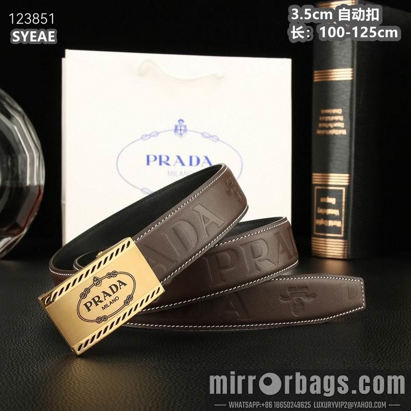 Prada belt 35mmX100-125cm 8L57
