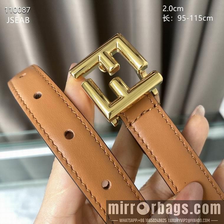 Fendi Belt 20mmX95-115CM 8L09