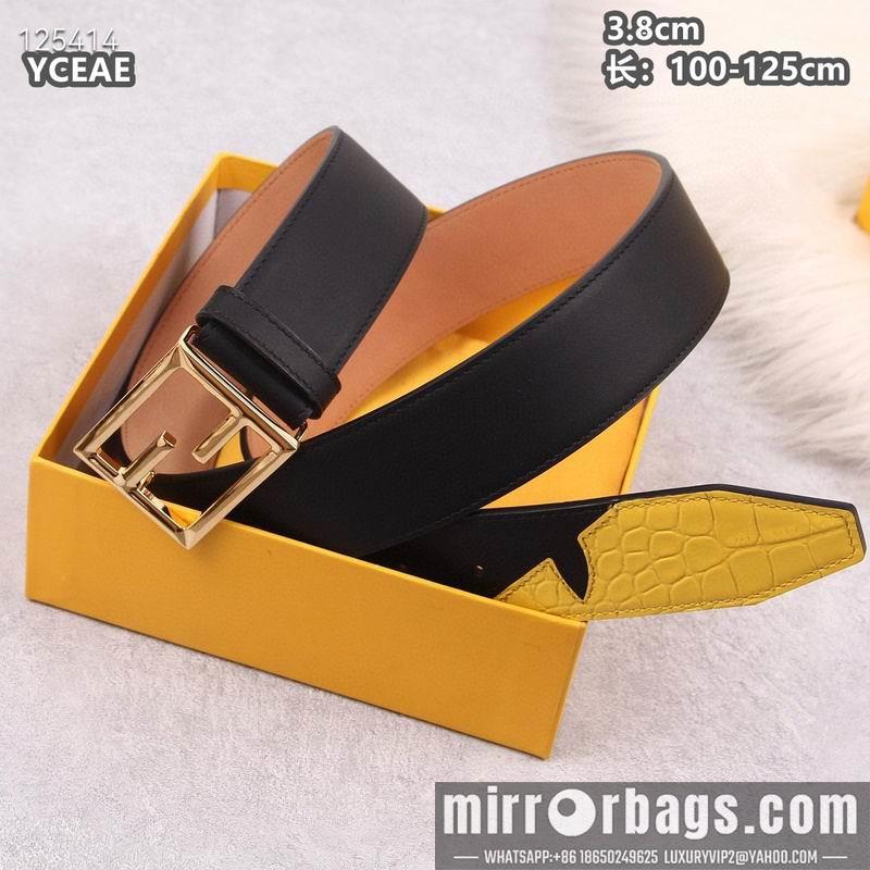 Fendi belt 38mmX100-125cm 8L20