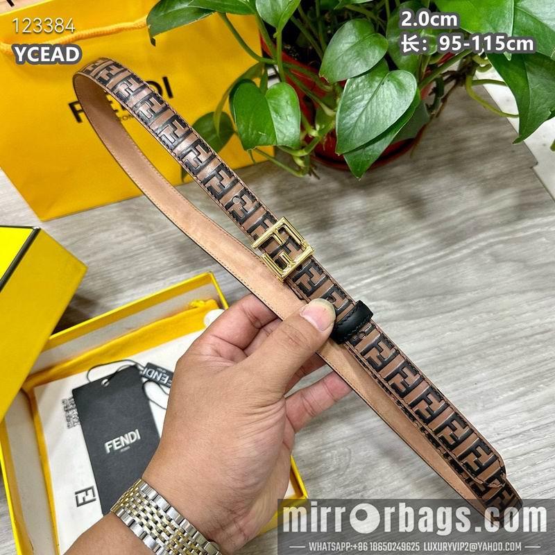Fendi belt 20mmX95-115cm 8L14