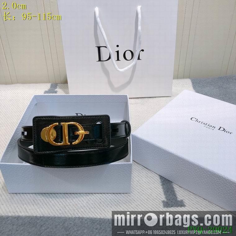 Dior Belt 20mmX95-115cm 8L16