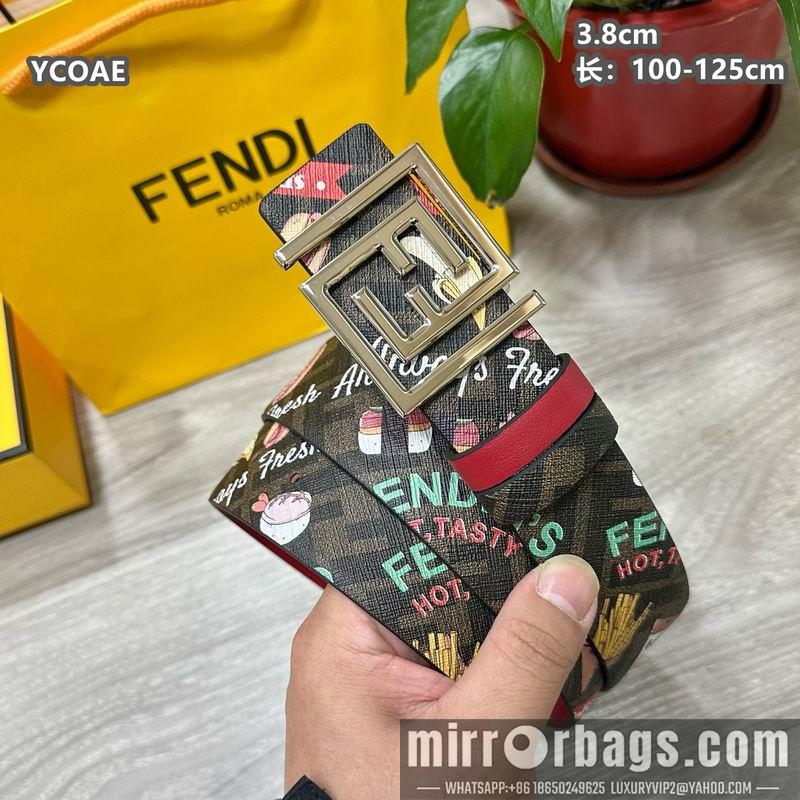 Fendi belt 38mmX100-125cm 8L33