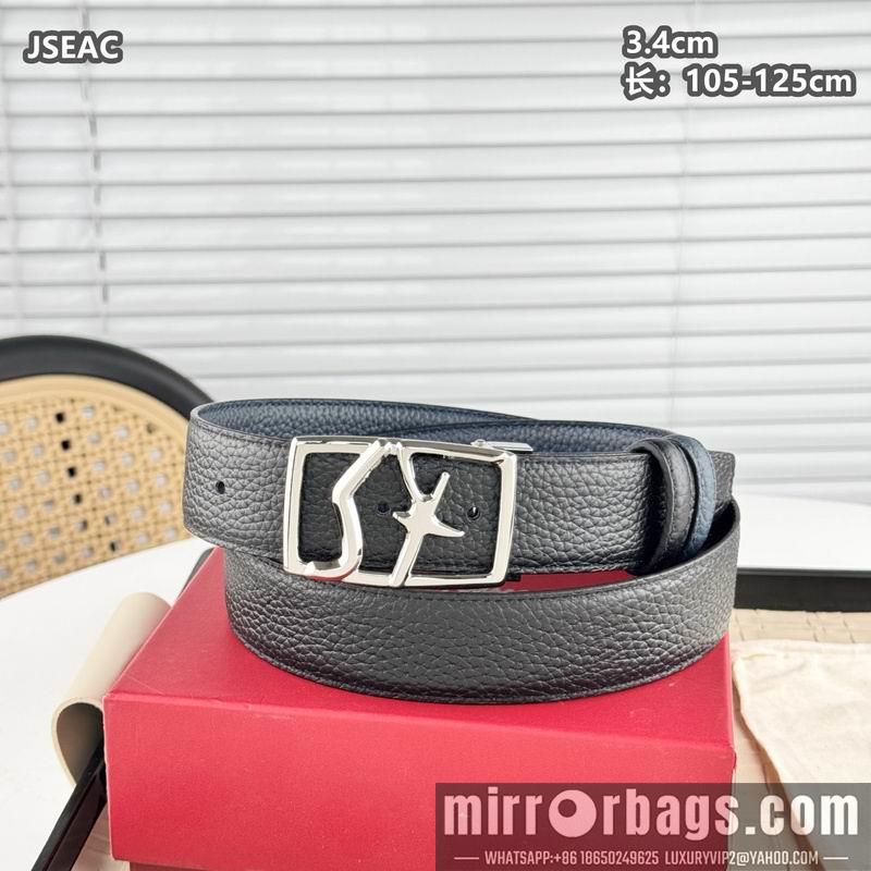 Ferragamo belt 34mmX105-125cm 8L17
