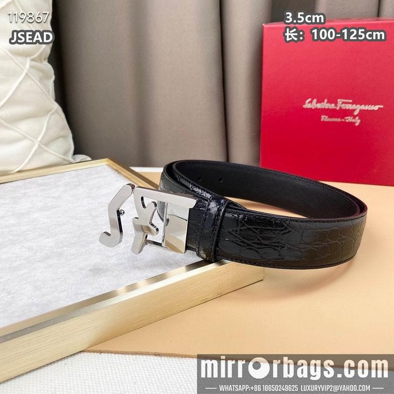 Ferragamo belt 35mmX100-125cm 8L072016