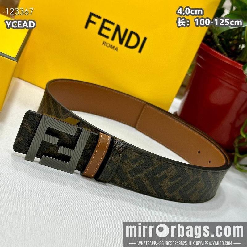 Fendi belt 40mmX100-125cm 8L64