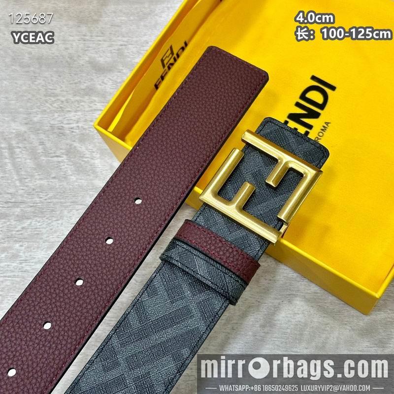 Fendi belt 40mmX100-125cm 8L28