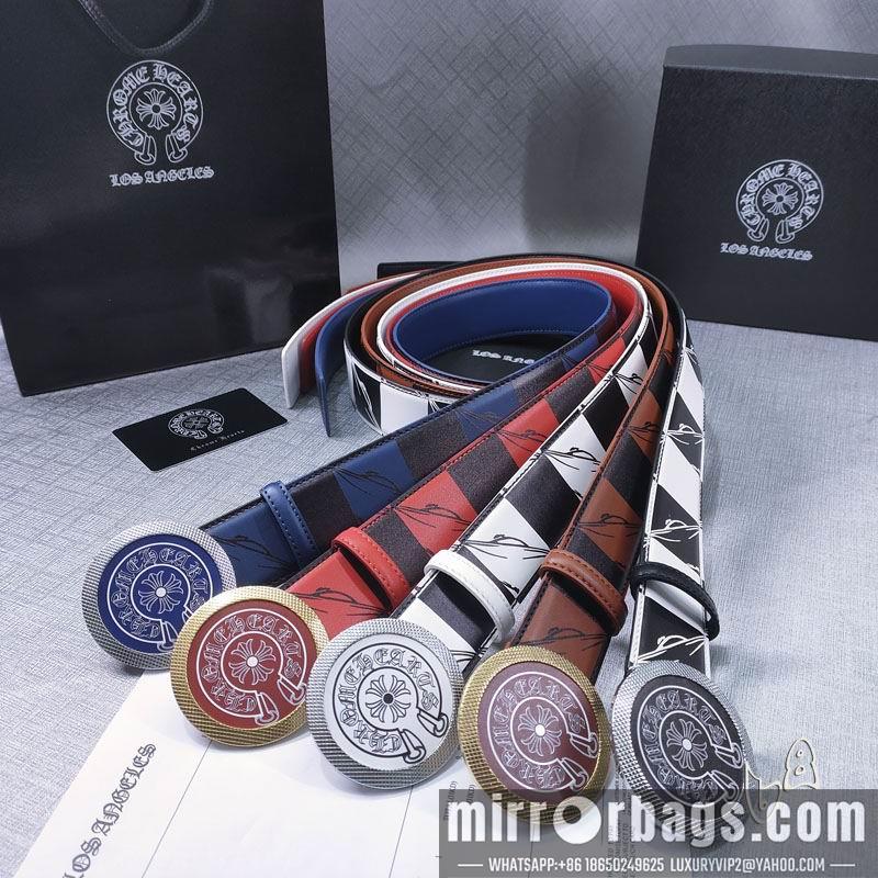 Chrome Hearts belt 38mmX80-125cm lb082003