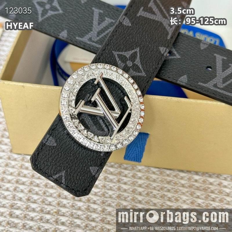 LV belt 35mmX95-125cm 8L02