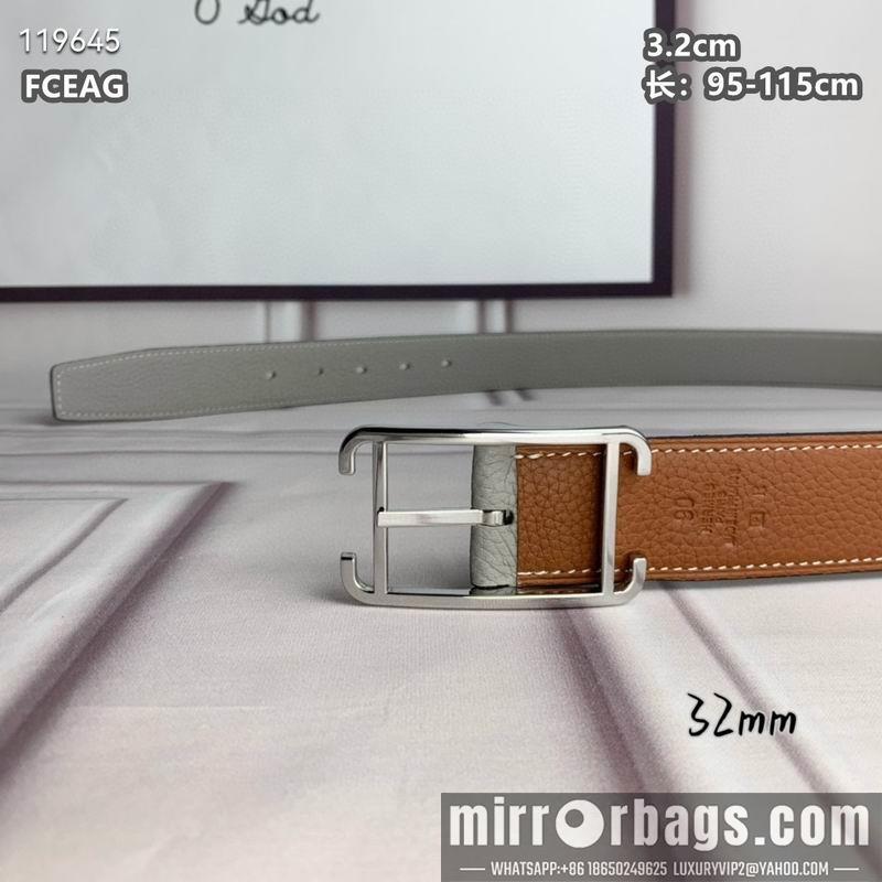 Hermes belt 32mmX95-115cm 8L040801