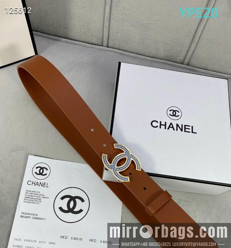 Chanel belt 30mmX95-125cm XH05