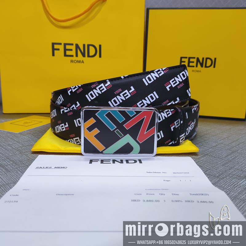 Fendi belt 38mmX80-125cm lb02