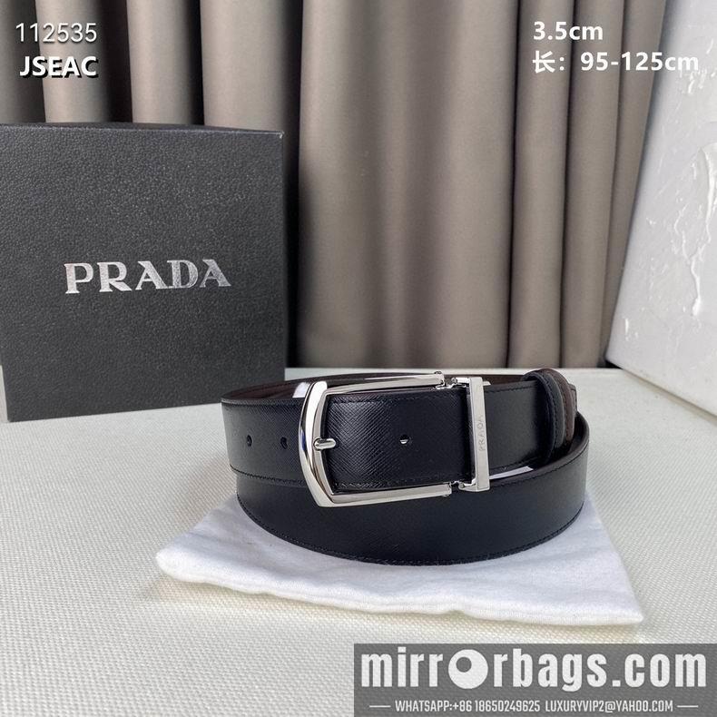 Prada belt 35mmX95-125CM 8L14