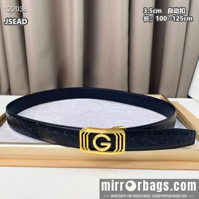 Gucci belt 35mmX100-125cm 8L14