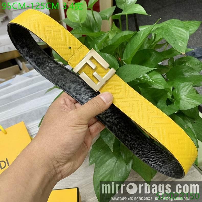 Fendi Belt 34mmX95-125cm 7D01