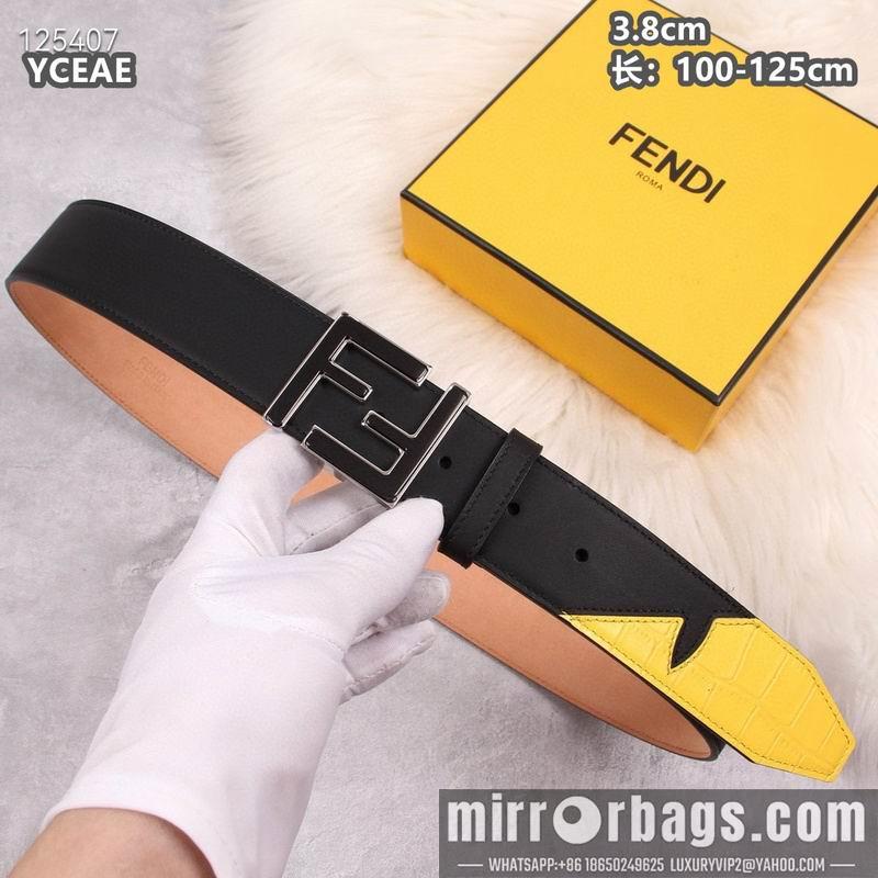 Fendi belt 38mmX100-125cm 8L22
