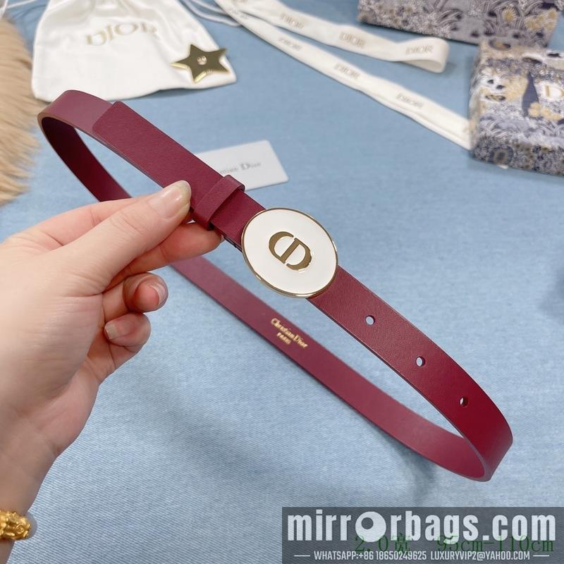 Dior Belt 20mmX95-110cm 7d01