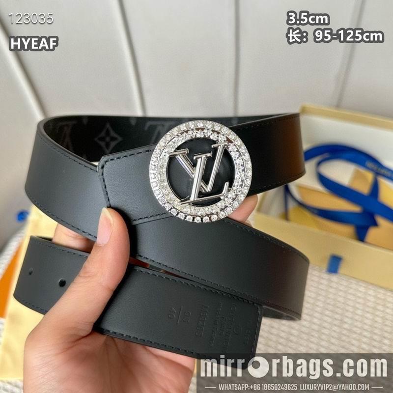 LV belt 35mmX95-125cm 8L02