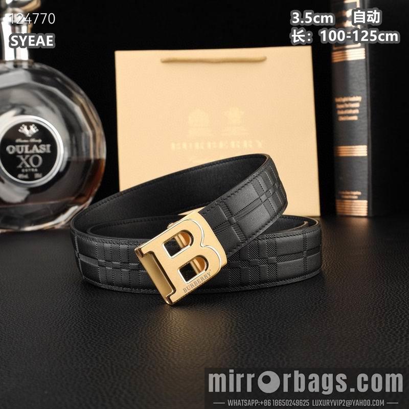 Burberry belt 35mmX100-125cm 8L74
