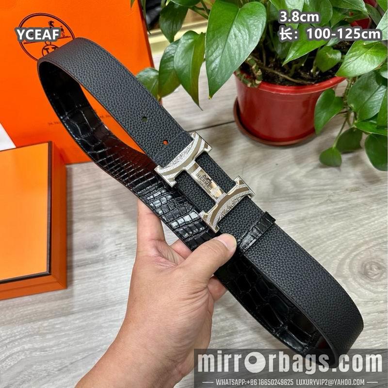 Hermes belt 38mmX100-125cm 8L60