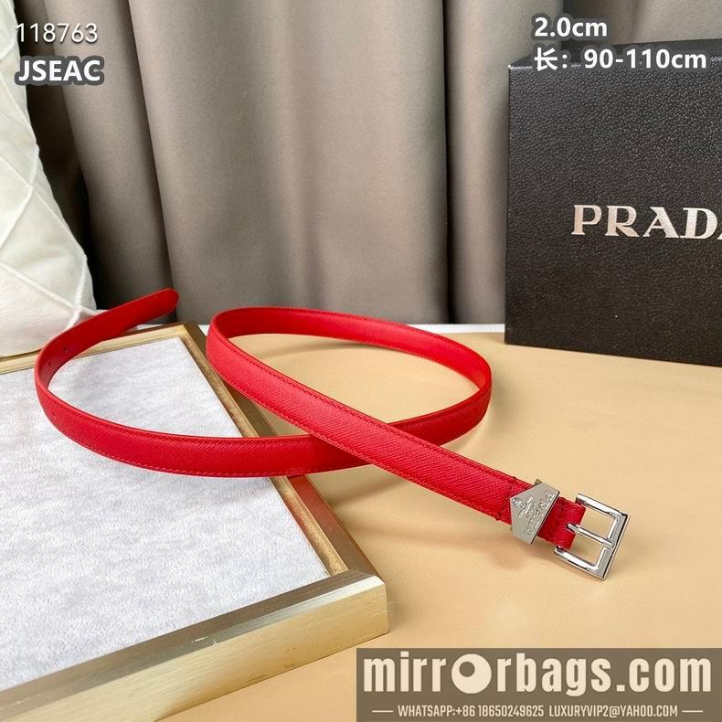 Prada belt 20mmX90-110cm 8L02