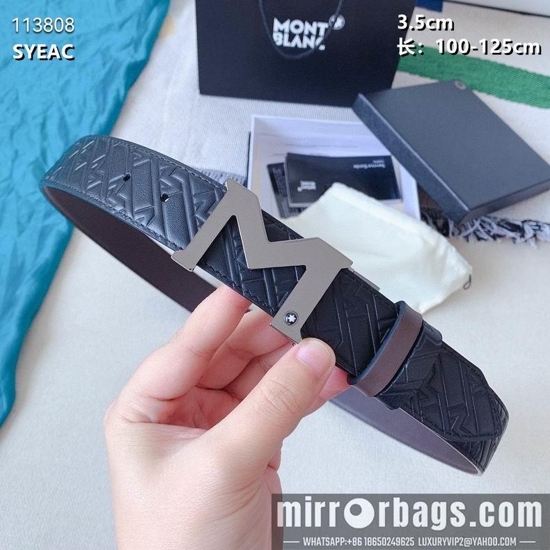 Montblanc belt 30mmX95-125cm 8L02