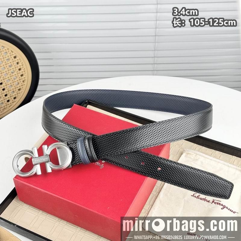 Ferragamo belt 34mmX105-125cm 8L15