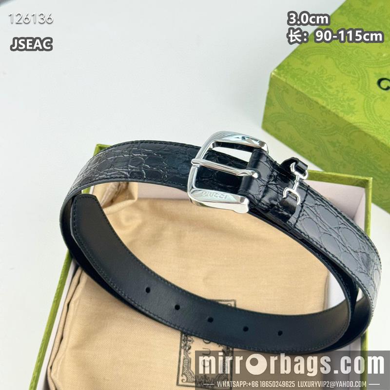 Gucci belt 30mmX90-115cm 8L01